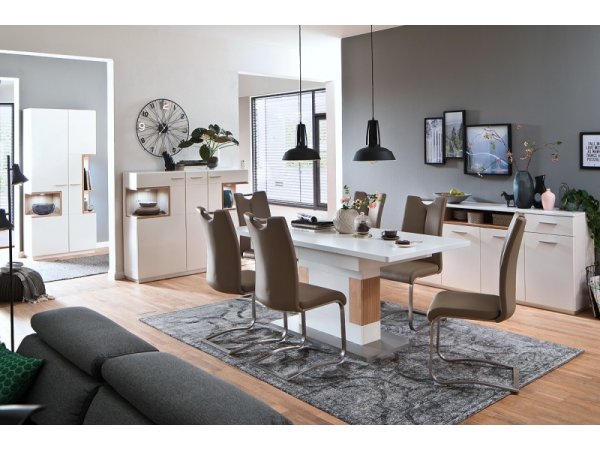 Židle jídelní ARTOS ekokůže cappuccino