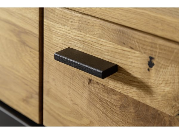 Komoda do obývacího pokoje CESENA (typ 01) grafit/dub divoký