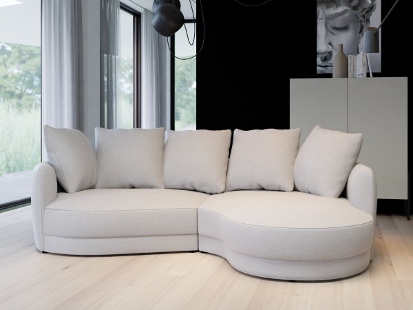 Moderní rohová sedací souprava KIRI