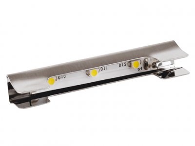 LED osvětlení skleněných polic - KLIP