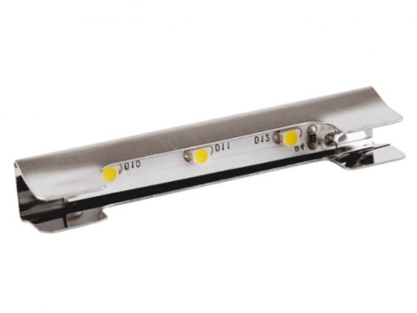 LED osvětlení skleněných polic - KLIP