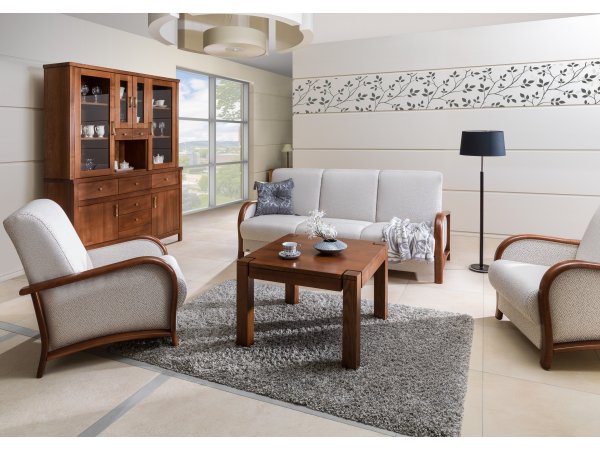 Rozkládací pohovka s úložným prostorem KLASIK V