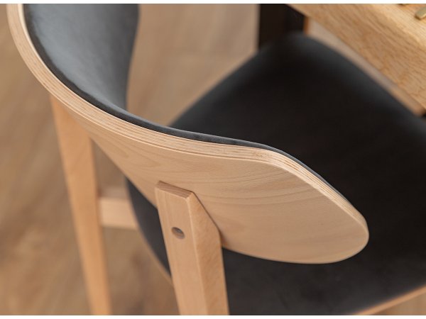 Čalouněná jídelní židle šedá RIV96 CASA