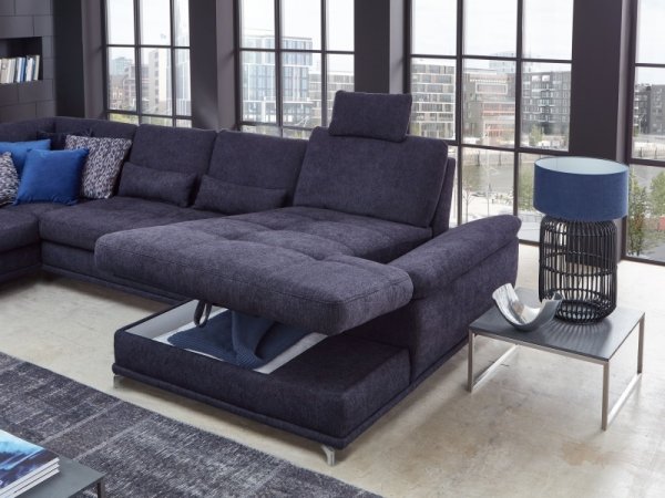 Rohová sedací souprava do tvaru U COSTELLO