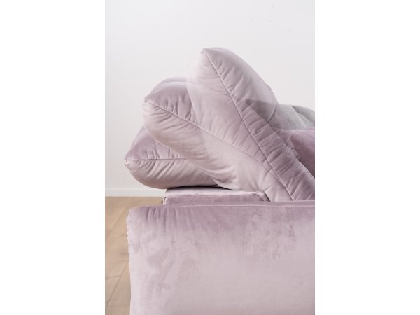 Malá prošívaná rohová sedací souprava COAST