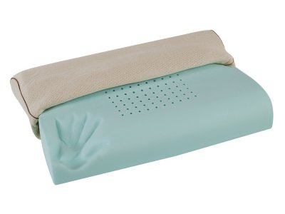 Polštář GEOMEMORY Cotton Deluxe Wave 60x43x10/11cm