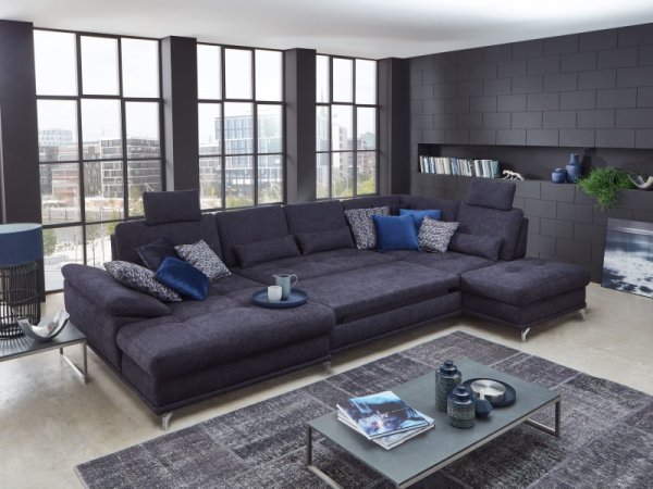 Rohová sedací souprava do tvaru U COSTELLO