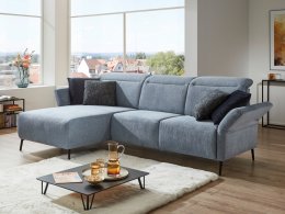 Rohová sedací souprava s motorovou TV funkcí CORIBA