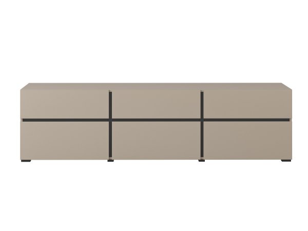 Nábytek do obývacího pokoje CROSS Congo/černá