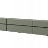 Nábytek do obývacího pokoje CROSS 3 Pine green/černá