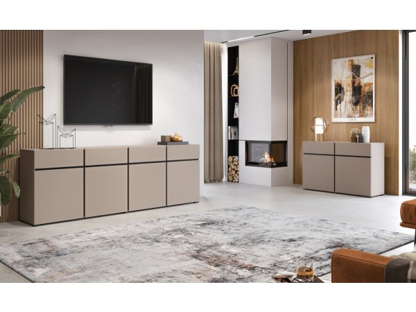 Komoda CROSS (typ 25) Congo/černá