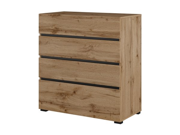 Ložnice CROSS S 2 dub Wotan/černá