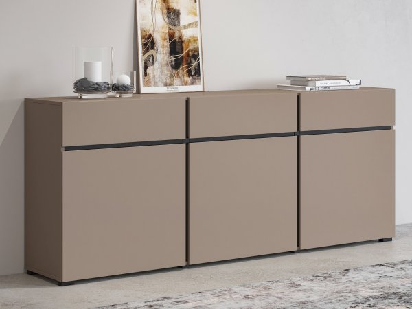 Nábytek do obývacího pokoje CROSS Congo/černá