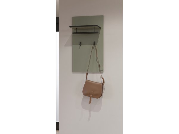 Věšákový panel CROSS (typ 03) Pine green/černá