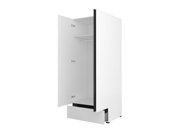 Skříň CROSS S (typ 18) Bílá-černá