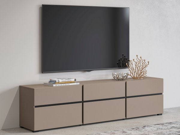 Nábytek do obývacího pokoje CROSS Congo/černá