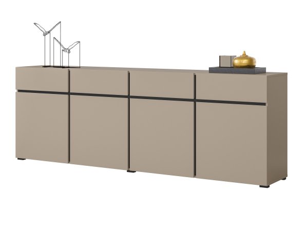 Komoda CROSS (typ 25) Congo/černá