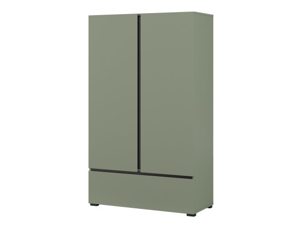 Skříň CROSS S (typ 38) Pine green/černá