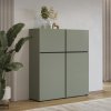 Nábytek do obývacího pokoje CROSS Pine green/černá