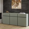 Nábytek do obývacího pokoje CROSS Pine green/černá