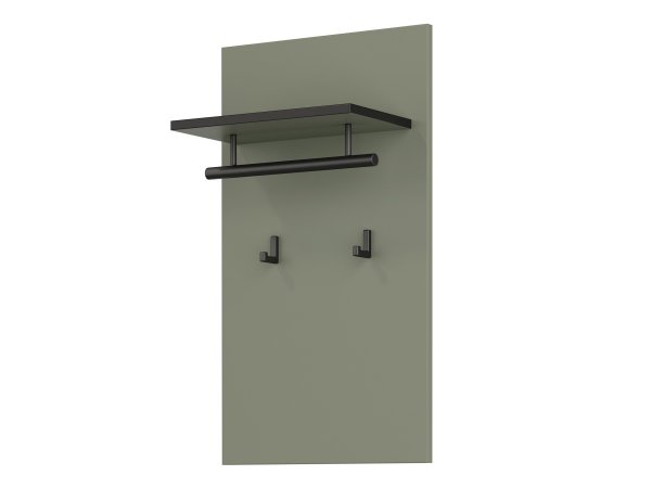 Nábytek do předsíně CROSS Pine green/černá