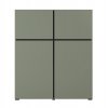 Komoda CROSS (typ 76) Pine green/černá