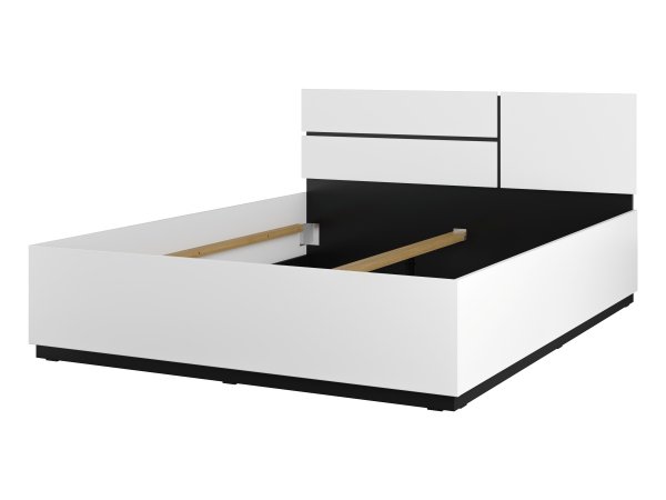 Postel CROSS S (typ 31) Bílá-černá 160x200