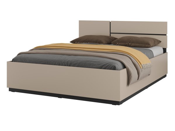 Postel CROSS S (typ 31) Congo-černá 160x200