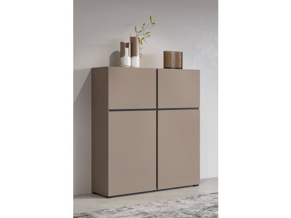 Nábytek do obývacího pokoje CROSS Congo/černá