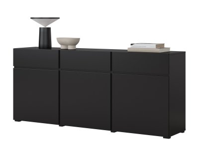 Komoda CROSS (typ 43) černý Onyx