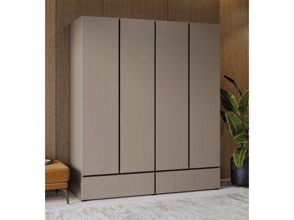 Ložnice CROSS S 2 Congo-černá