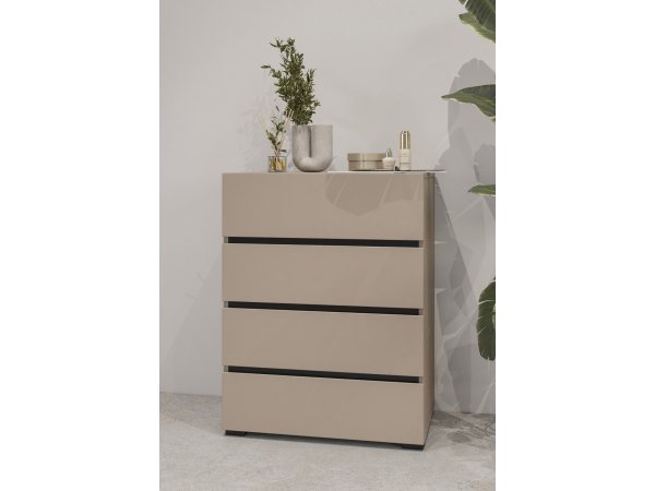 Komoda do předsíně CROSS (typ 27) Congo/černá