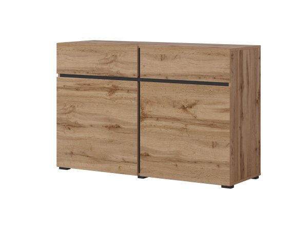 Nábytek do obývacího pokoje CROSS 2 dub Wotan/černá