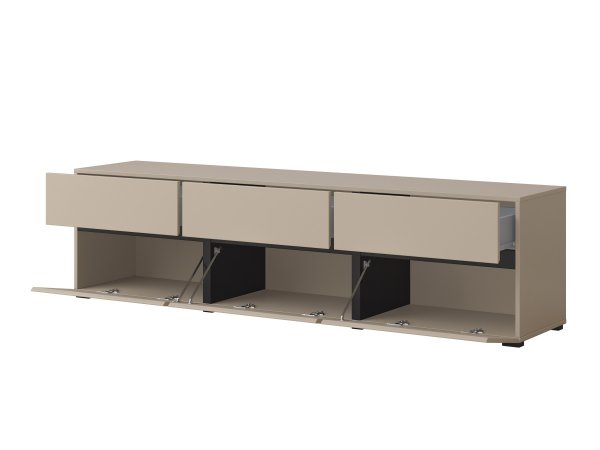 Nábytek do obývacího pokoje CROSS Congo/černá