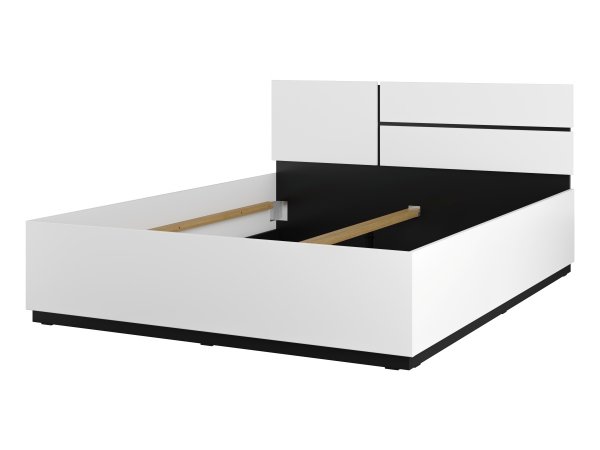 Postel CROSS S (typ 31) Bílá-černá 160x200