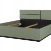 Postel CROSS S (typ 32) Pine green/černá 180x200