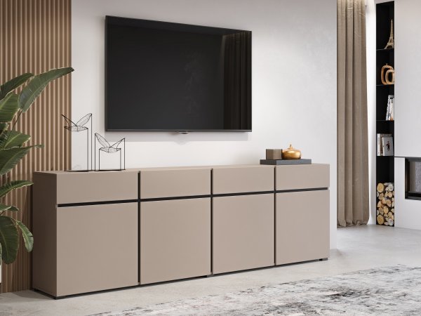 Komoda CROSS (typ 25) Congo/černá