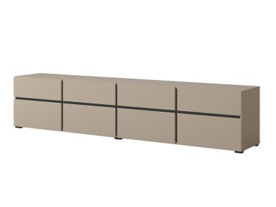 Televizní komoda CROSS (typ 40) Congo/černá