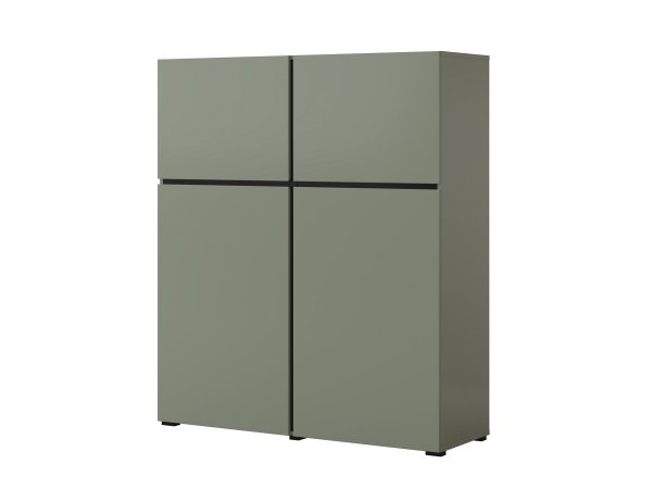 Nábytek do obývacího pokoje CROSS Pine green/černá