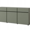 Komoda CROSS (typ 43) Pine green/černá