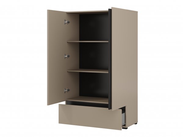 Skříň CROSS S (typ 38) Congo-černá