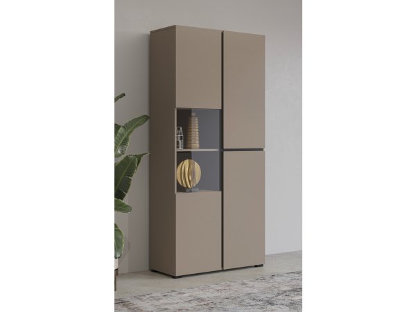 Nábytek do obývacího pokoje CROSS 3 Congo/černá