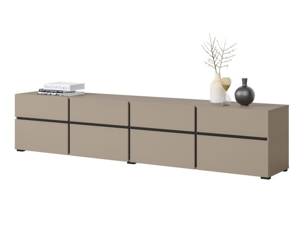 Nábytek do obývacího pokoje CROSS 3 Congo/černá