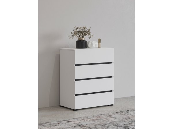 Nábytek do předsíně CROSS Bílá/černá