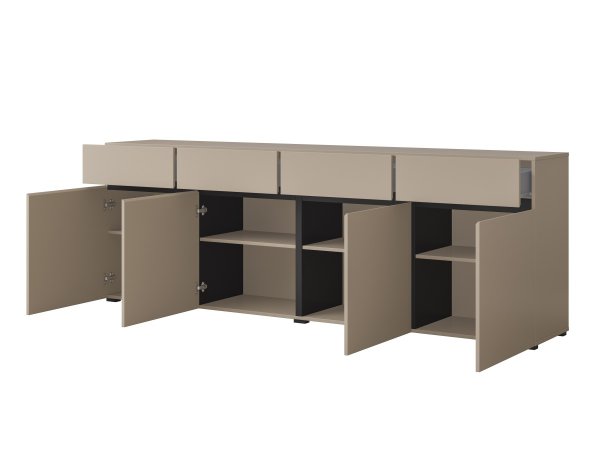 Komoda CROSS (typ 25) Congo/černá