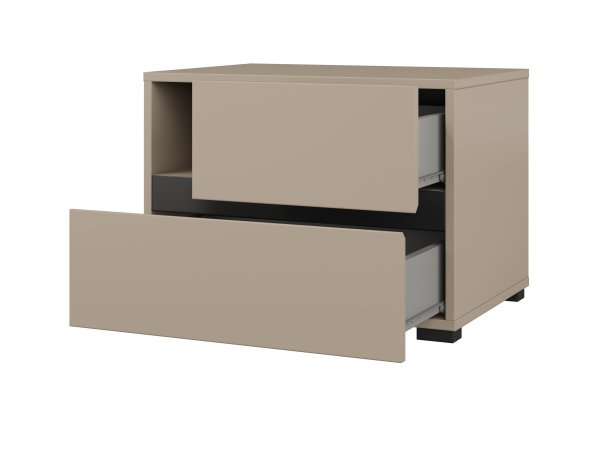 Ložnice CROSS S 3 Congo-černá