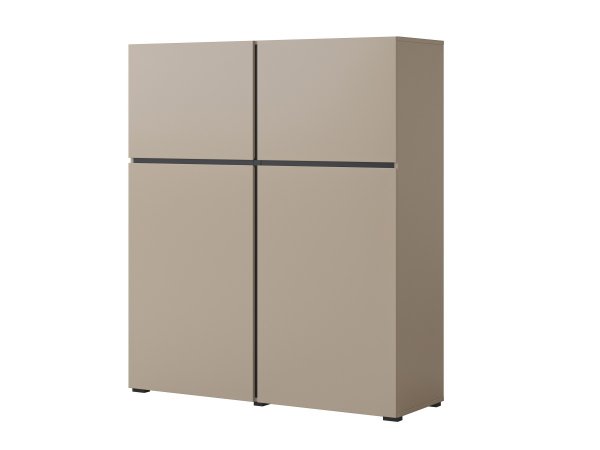 Nábytek do obývacího pokoje CROSS Congo/černá