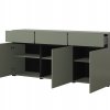 Komoda CROSS (typ 43) Pine green/černá