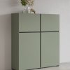 Komoda CROSS (typ 76) Pine green/černá