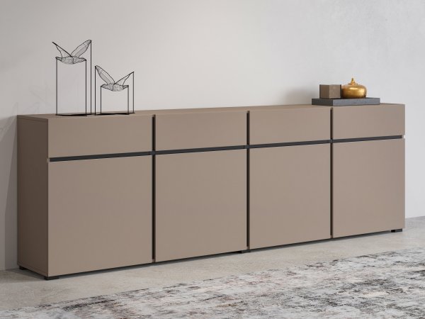 Komoda CROSS (typ 25) Congo/černá